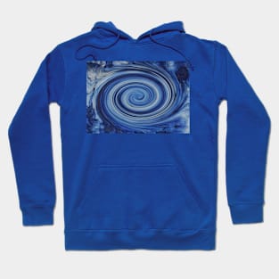 Fast Blue Swirl Hoodie